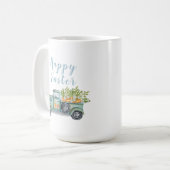 Happy Easter  Truck Coffee Mok (Voorkant links)