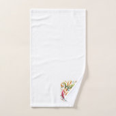 Happy Easter Typografie Bad Handdoek (Handdoek)