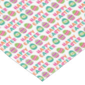 Happy Easter Typografie Tafelkleed (Gekanteld)