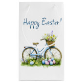 Happy Easter Watercolor Gift Bag Klein Cadeauzakje (Achterkant)