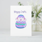 Happy Easter Wenskaart (Staand voorkant)