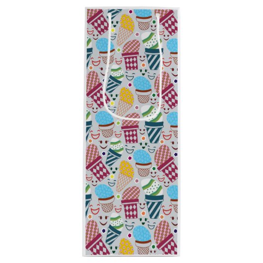 Happy Easter Wijn Cadeautas (Voorkant)