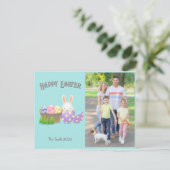 Happy Easter Wishes Briefkaart (Staand voorkant)