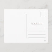 Happy Easter Wishes Briefkaart (Achterkant)