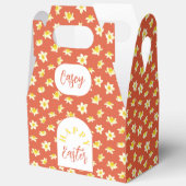 Happy Easter. Yellow Daffodils Spring Modern. Bedankdoosjes (Open)