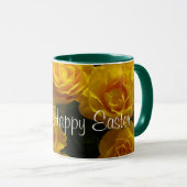Happy Easter Yellow Rose Mok - (Voorkant rechts)