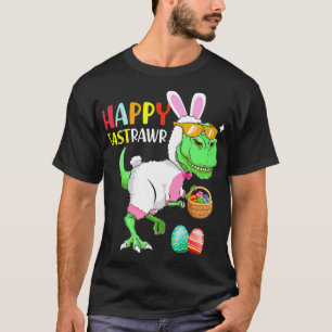 Happy Eastrawr T Rex Dinosaur Paashaas Eg T-shirt