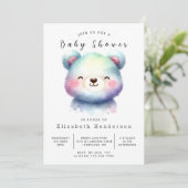 Happy Editable Beer Baby shower Kaart (Staand voorkant)