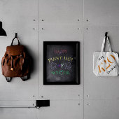 Happy eerste dag van de school Poster Gift voor ki