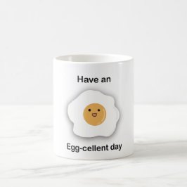 Happy egg-cellent day mug koffiemok