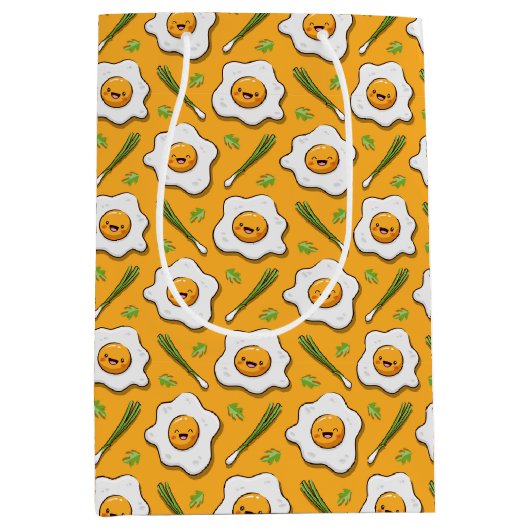 Happy Eggs Ontbijt Medium Cadeauzakje (Voorkant)