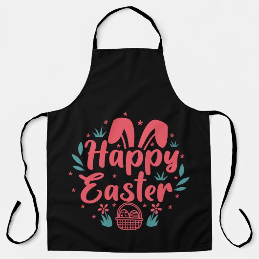 Happy Eggster - Paaseierdag Schort (Voorkant)