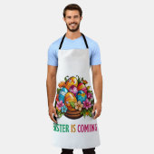 Happy Eggster - Paaseieren Hunt Schort (Gedragen)
