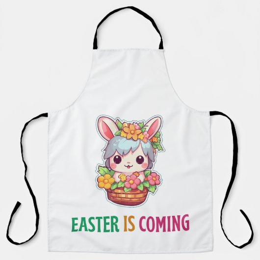 Happy Eggster - Paaseieren Schort (Voorkant)