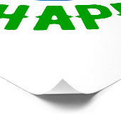 Happy Eggster - Vector Perfect Poster (Hoek)