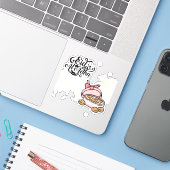 Happy Eid Adha Mubarak 2022. Sticker (Laptop met iPhone)