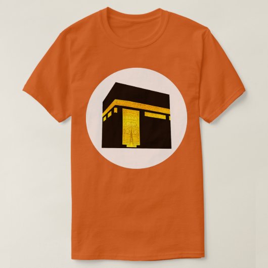 Happy Eid alAdha alFitr Mubarak Hajj Mabroor Kaaba T-shirt (Design voorkant)