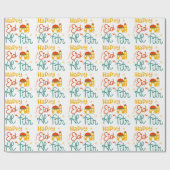 Happy Eid Cadeaupapier (Vlak)