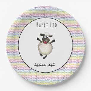 happy Eid Papieren Bordje
