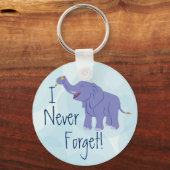 Happy Elephant Sleutelhanger (Voorkant)