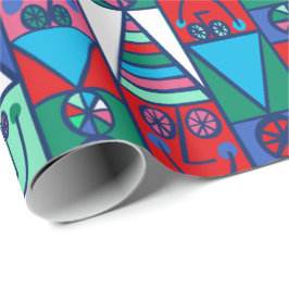 Happy Elves Gift Wrap Cadeaupapier