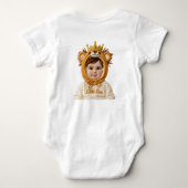 Happy Embroidered Cow Romper (Achterkant)