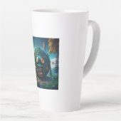 Happy Emoji House Latte Mok (Rechterhoek)