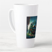 Happy Emoji House Latte Mok (Linkerhoek)