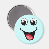 Happy Emoticon Magneet (Voorkant / Achterkant)