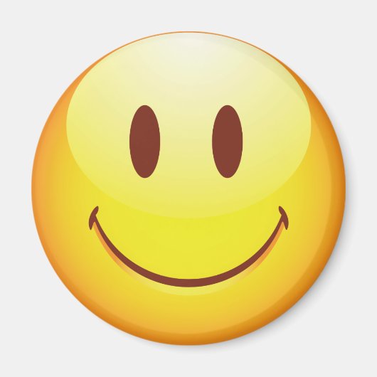 Happy Emoticon Magneet (Voorkant)