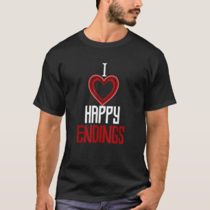 Happy Endings Ladyboy Valentijnsdag Gift Nederland T-shirt