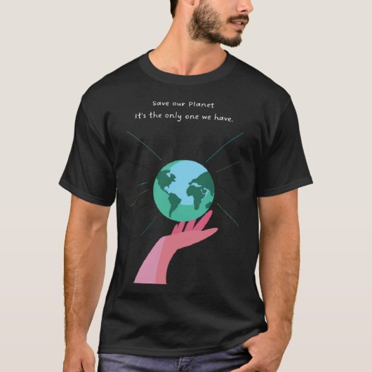 Happy Environment Day Our Planet 2 T-shirt (Voorkant)