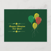 Happy Ethiopian Nieuwjaar Briefkaart (Voorkant)