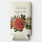 Happy Ever After BOHO retro floral tapestry (Achterkant)