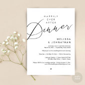 Happy Ever After Dinner, Trouwfeest, in het zwart Kaart