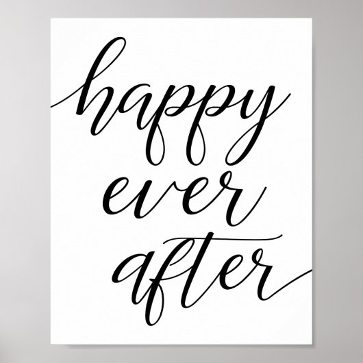 Happy Ever na bruiloft Poster (Voorkant)