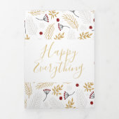 Happy Everything Photo Collage Carte de Noël (Page de couverture)