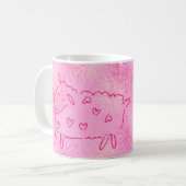 Happy Ewe Koffiemok (Voorkant links)