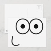 Happy Eyes and Mouth - Briefkaart (Voorkant / Achterkant)