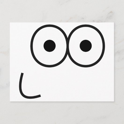 Happy Eyes and Mouth - Briefkaart (Voorkant)