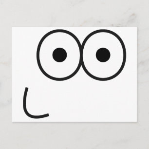 Happy Eyes and Mouth - Carte postale