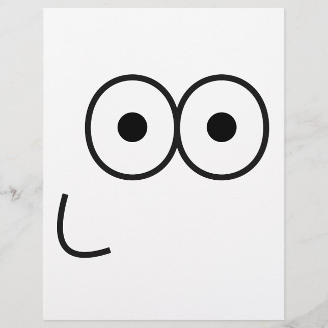 Happy Eyes and Mouth - Letterhead (Voorkant)