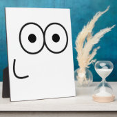 Happy Eyes and Mouth - Plaque Fotoplaat (Zijkant)