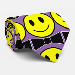 Happy Face Bow Stropdas Necktie