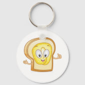 Happy Face Bread Sleutelhanger (Voorkant)