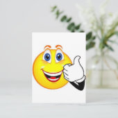 Happy Face Briefkaart (Staand voorkant)