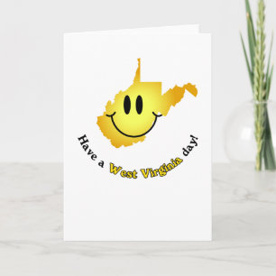 Happy Face - Een dag in West Virginia! Kaart