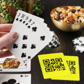 ☺ Happy Face glimlachend Emoji — QR-code Speelkaarten (Insitu)