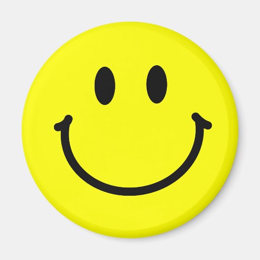 Happy Face Magnet Magneet (Voorkant)