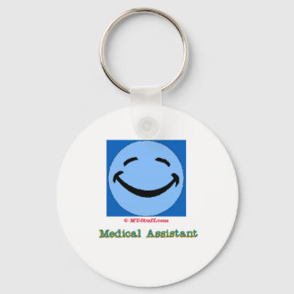 Happy Face Medical Assistant Sleutelhanger